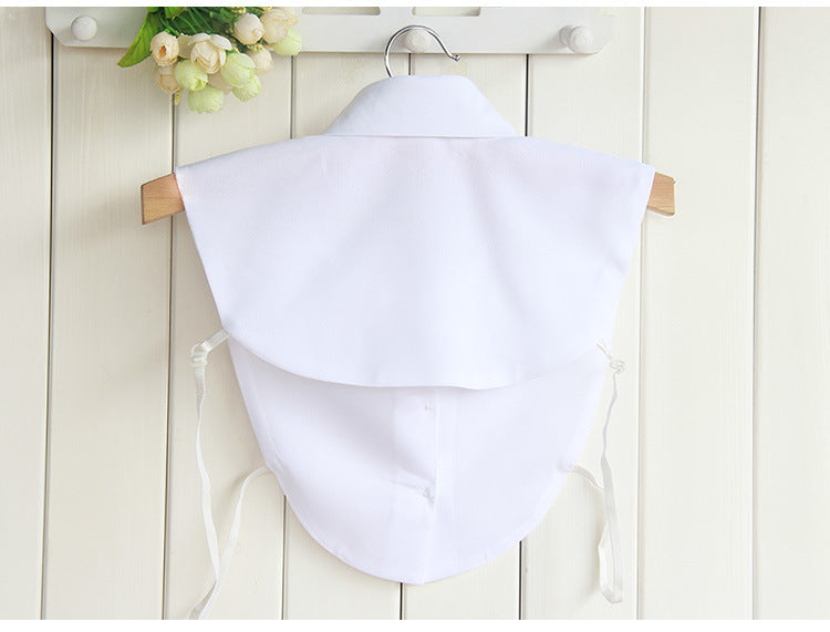 Rhinestone Fake Collar Shirt For Women