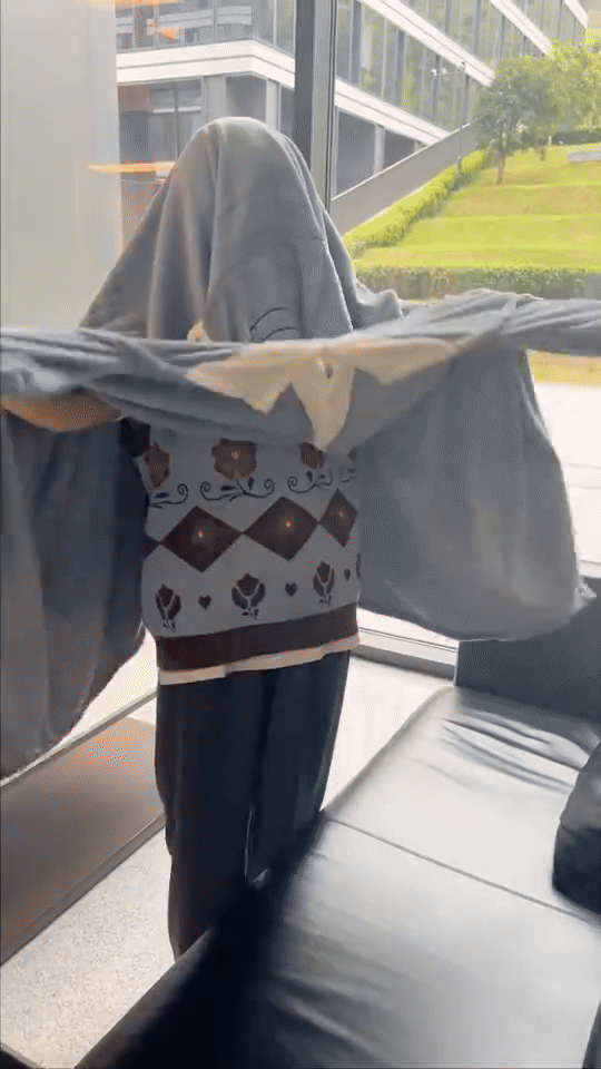 Cute Shark Sleeping Shawl