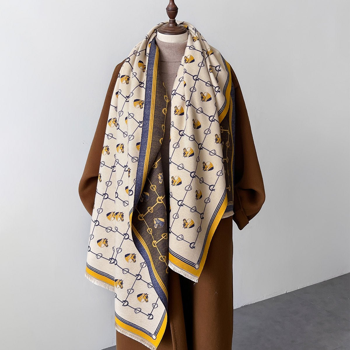 Thick Cashmere- Warm Scarf