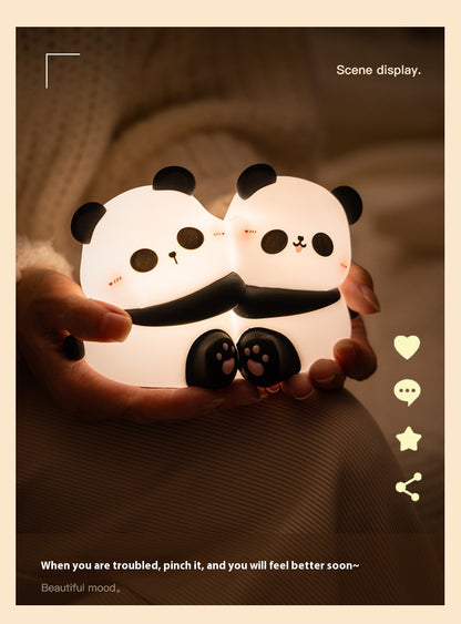 Panda Small  Desktop Decoration Night Light