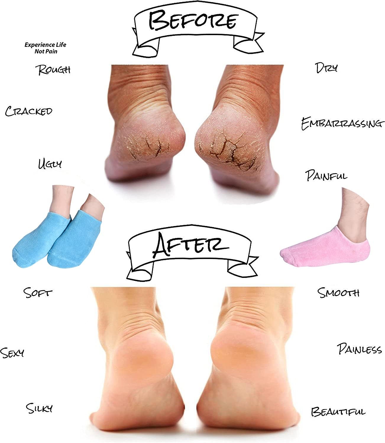Spa Gel Socks Gloves