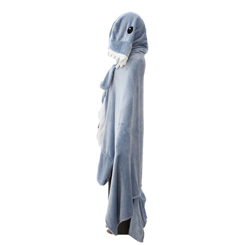 Cute Shark Sleeping Shawl