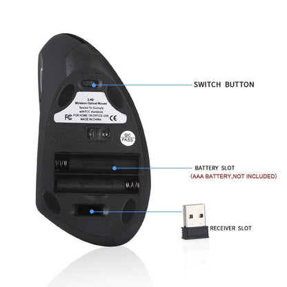 Left Hand Wireless Mouse