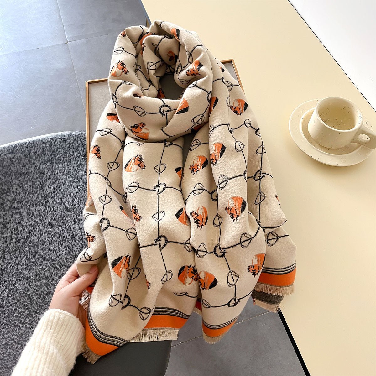 Thick Cashmere- Warm Scarf