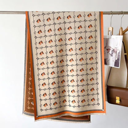 Thick Cashmere- Warm Scarf