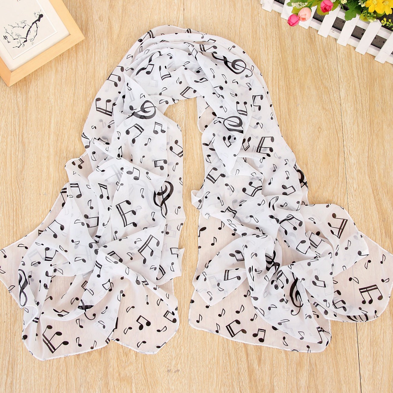 Chiffon Silk Scarf
